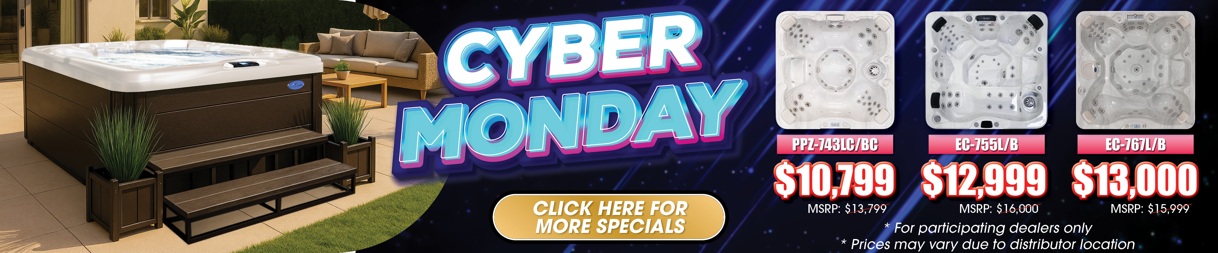 Calspas hot tub being used in a family setting - Gatineau